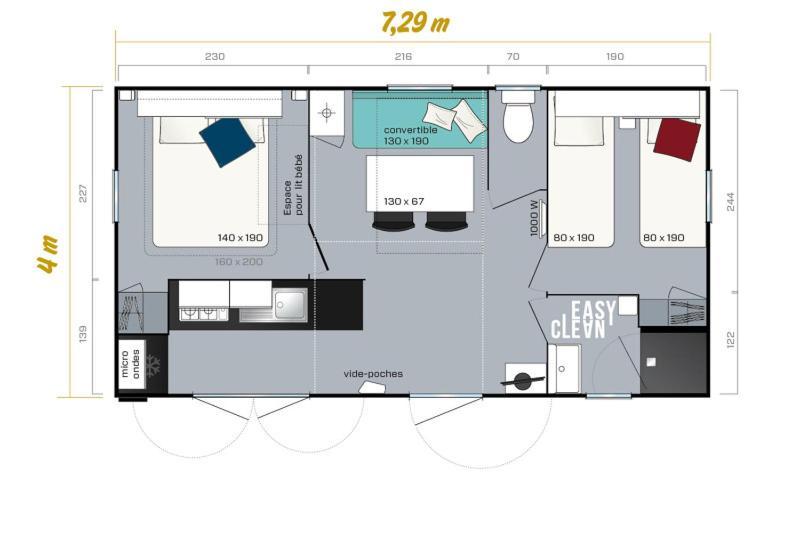Camping Lou Broustaricq - Maeva Hotell Sanguinet Exteriör bild